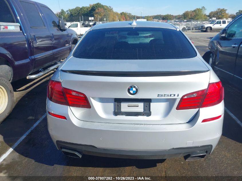 2011 BMW 5 Series 550I xDrive VIN: WBAFU9C59BC783389 Lot: 37807282