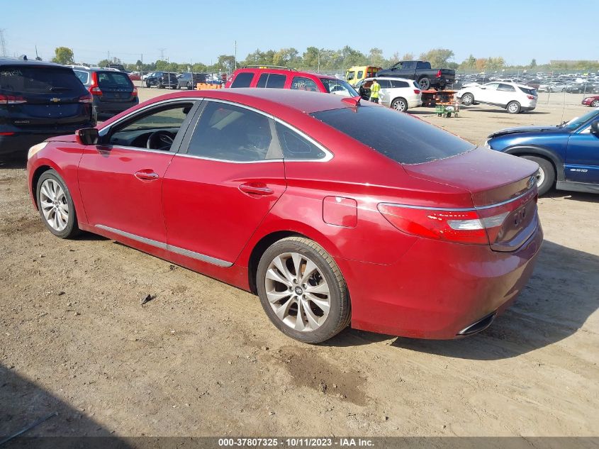 2014 Hyundai Azera VIN: KMHFG4JG5EA360631 Lot: 37807325