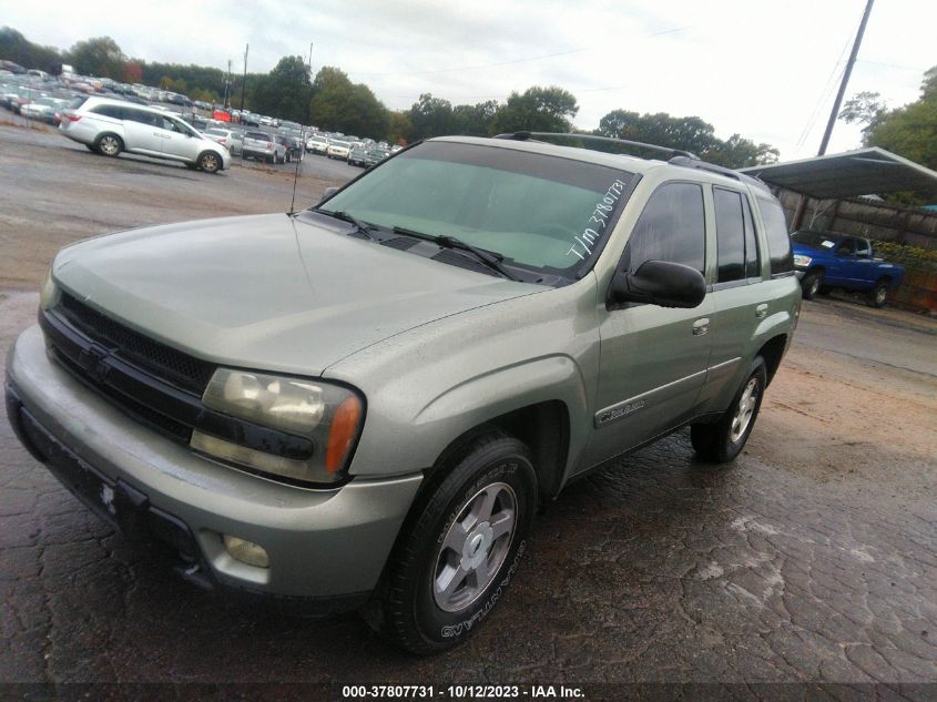 2004 Chevrolet Trailblazer Lt VIN: 1GNDT13S742139331 Lot: 37807731
