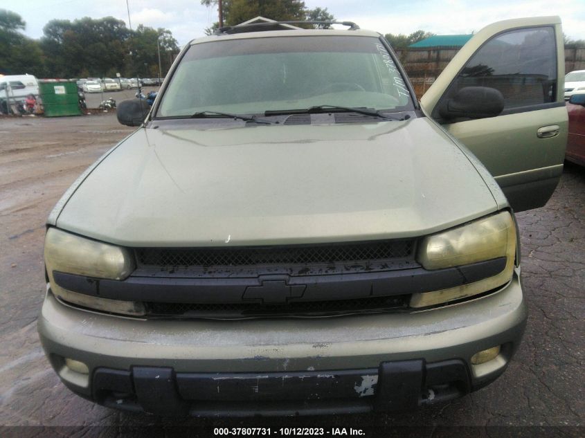 2004 Chevrolet Trailblazer Lt VIN: 1GNDT13S742139331 Lot: 37807731