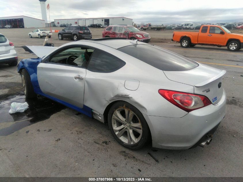 2011 Hyundai Genesis Coupe Grand Touring W/Blk Lth VIN: KMHHU6KH8BU043294 Lot: 37807986