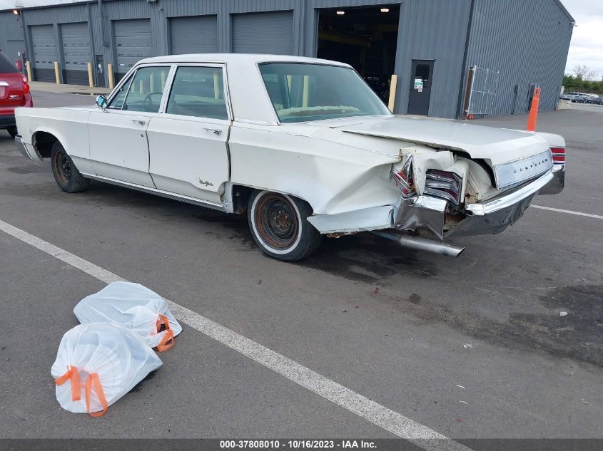 1967 Chrysler New Yorker VIN: CH41K73193769 Lot: 37808010