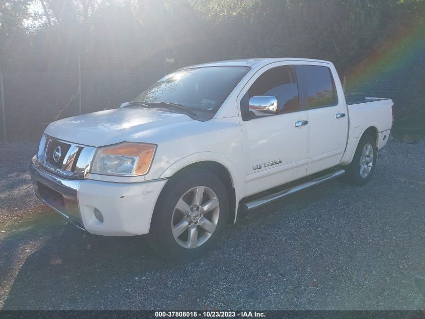 1N6AA0ED8AN301243 2010 Nissan Titan Le