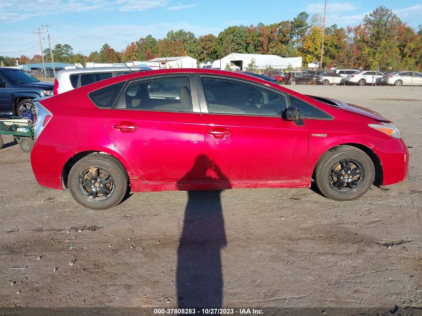 2013 Toyota Prius One/Two/Three/Four/Five VIN: JTDKN3DU7D1633779 Lot: 37808283