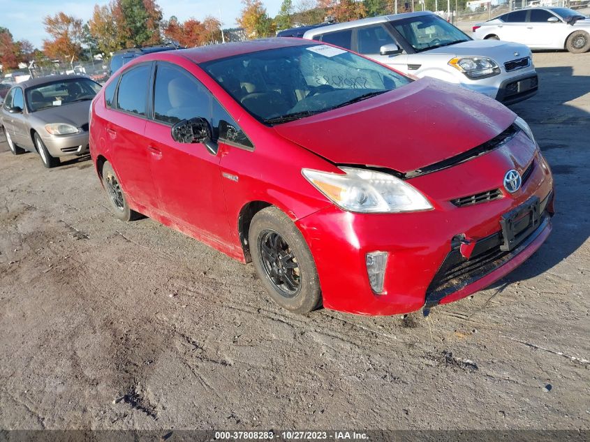 2013 Toyota Prius One/Two/Three/Four/Five VIN: JTDKN3DU7D1633779 Lot: 37808283