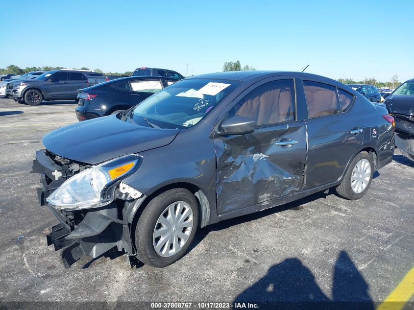 2019 Nissan Versa 1.6 Sv VIN: 3N1CN7APXKL806407 Lot: 37808767