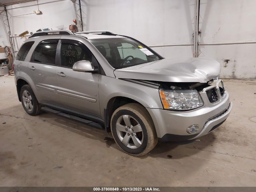 2007 Pontiac Torrent VIN: 2CKDL63F376234834 Lot: 37808849