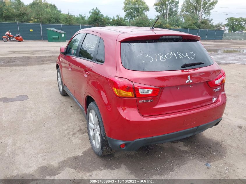 2015 Mitsubishi Outlander Sport Es VIN: 4A4AR3AU3FE054474 Lot: 37809843