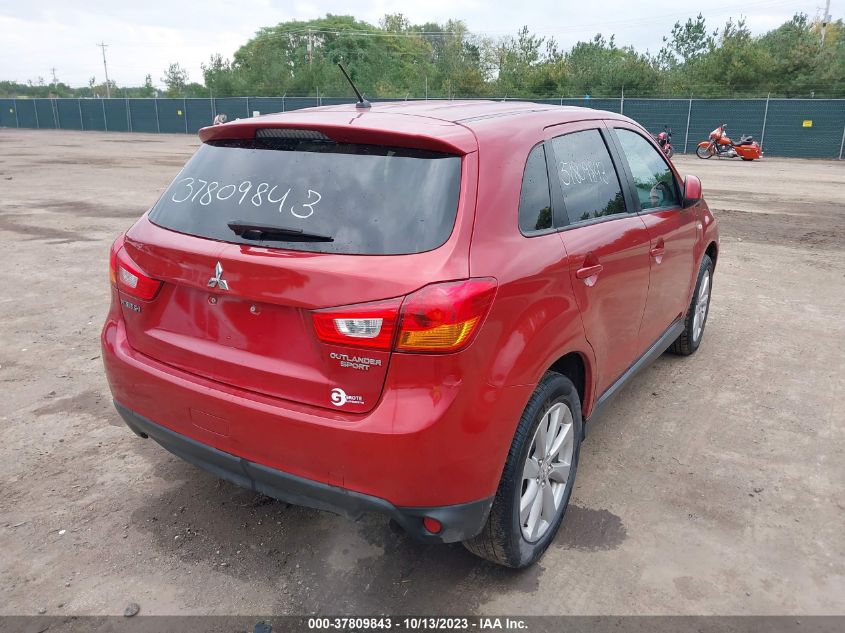 2015 Mitsubishi Outlander Sport Es VIN: 4A4AR3AU3FE054474 Lot: 37809843