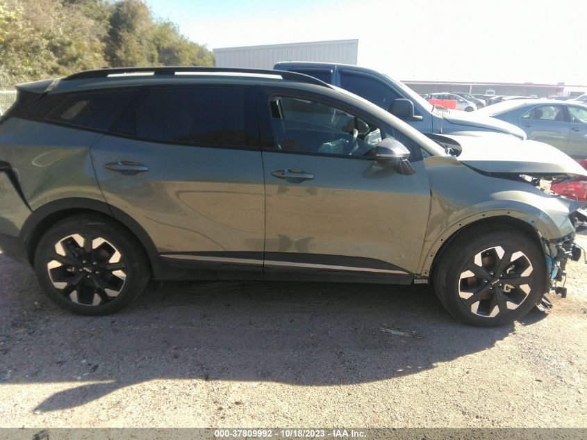 2023 Kia Sportage X-Line VIN: 5XYK6CAF3PG075842 Lot: 37809992