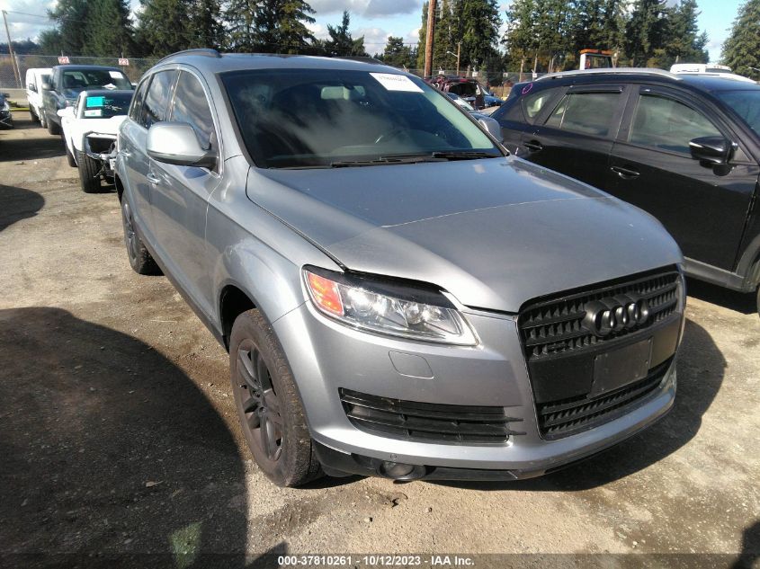 2008 Audi Q7 3.6L Premium VIN: WA1BY74L98D045287 Lot: 37810261