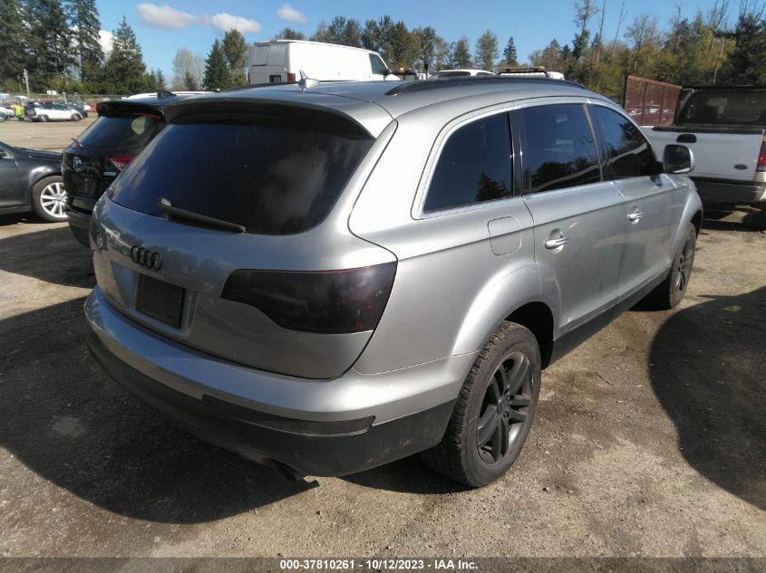 2008 Audi Q7 3.6L Premium VIN: WA1BY74L98D045287 Lot: 37810261