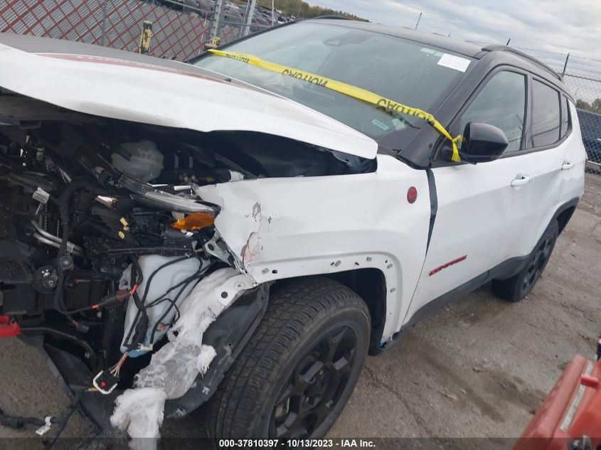 2023 Jeep Compass Trailhawk 4X4 VIN: 3C4NJDDN6PT527554 Lot: 37810397