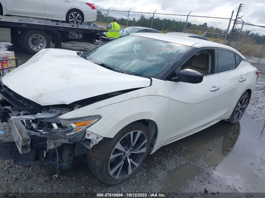 2017 Nissan Maxima 3.5 S VIN: 1N4AA6AP2HC420102 Lot: 37810688