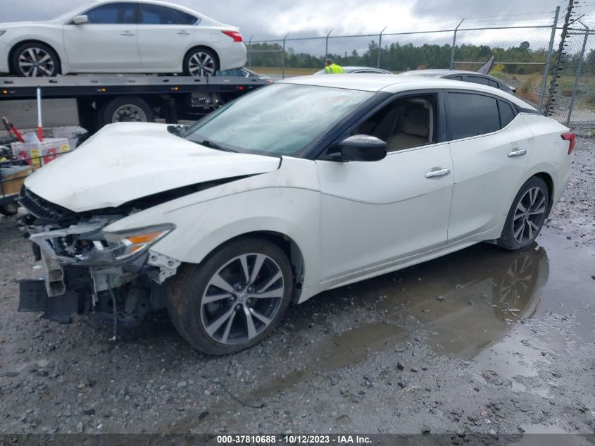 2017 Nissan Maxima 3.5 S VIN: 1N4AA6AP2HC420102 Lot: 37810688