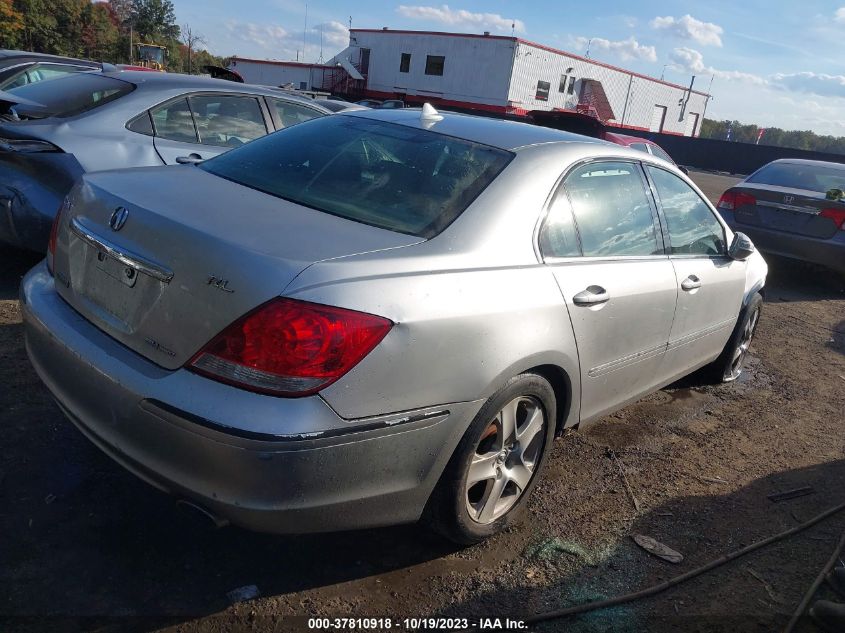 2006 Acura Rl 3.5 VIN: JH4KB16516C005273 Lot: 37810918