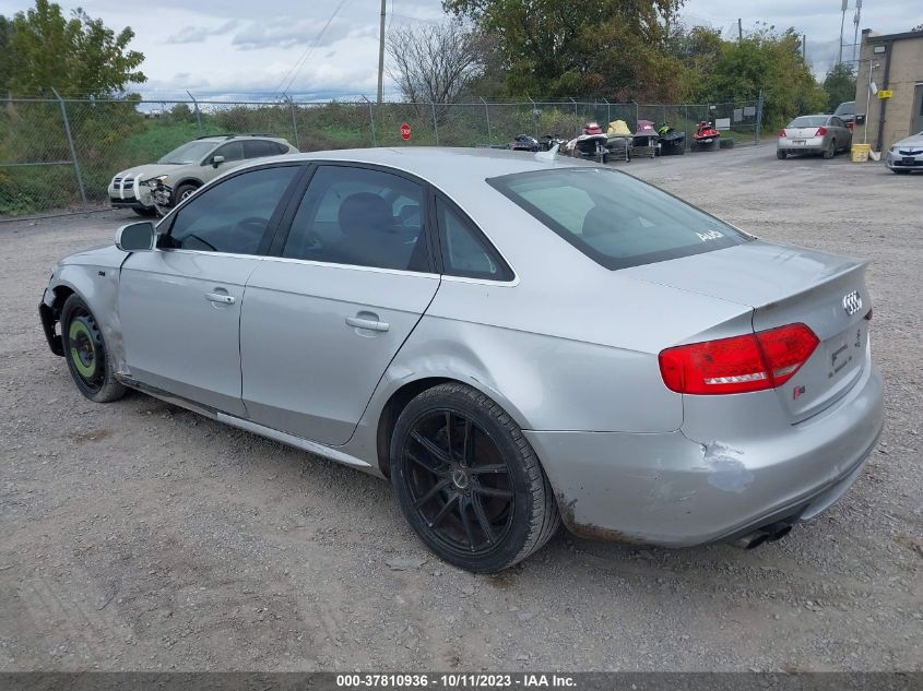 2010 Audi S4 Premium Plus VIN: WAUDGAFL4AA066824 Lot: 37810936