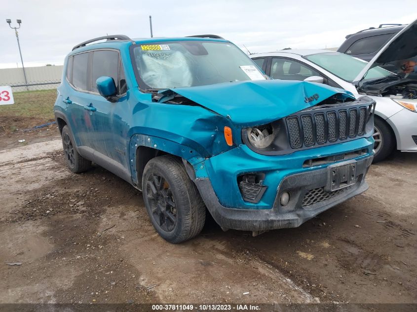 2020 Jeep Renegade Altitude Fwd VIN: ZACNJABB1LPL84387 Lot: 37811049