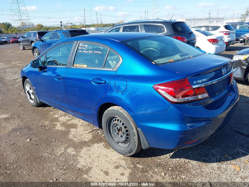 2015 Honda Civic Sedan Lx VIN: 19XFB2F56FE075594 Lot: 37811069