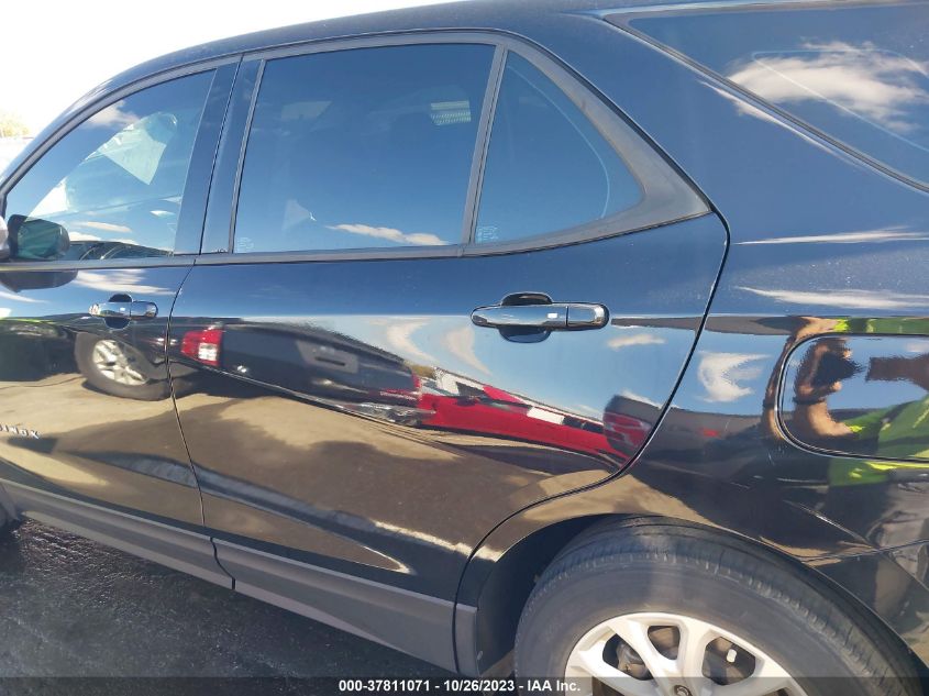 2018 Chevrolet Equinox Ls VIN: 3GNAXHEV9JL377652 Lot: 37811071