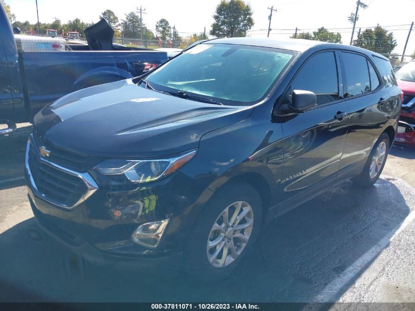 2018 Chevrolet Equinox Ls VIN: 3GNAXHEV9JL377652 Lot: 37811071