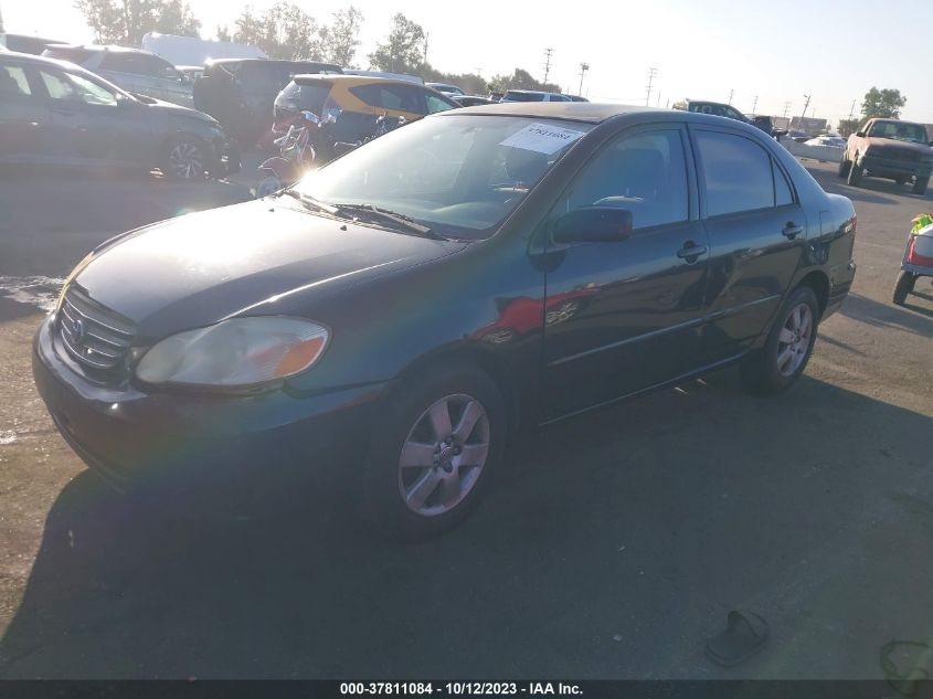 2004 Toyota Corolla Ce/Le VIN: JTDBR32E442040522 Lot: 37811084