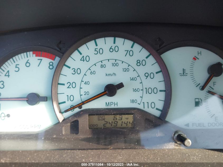 2004 Toyota Corolla Ce/Le VIN: JTDBR32E442040522 Lot: 37811084