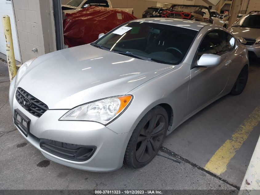 2010 Hyundai Genesis Coupe VIN: KMHHT6KD6AU035354 Lot: 37811323