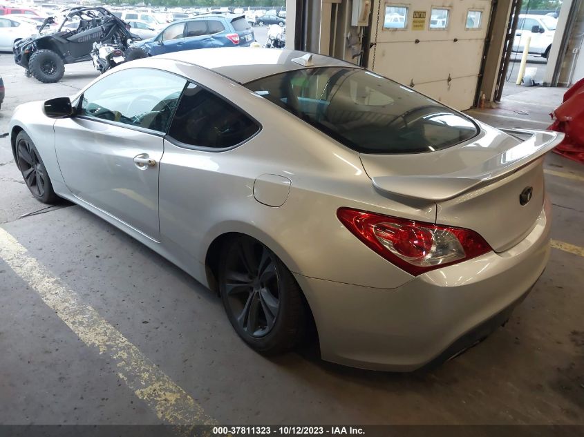 2010 Hyundai Genesis Coupe VIN: KMHHT6KD6AU035354 Lot: 37811323