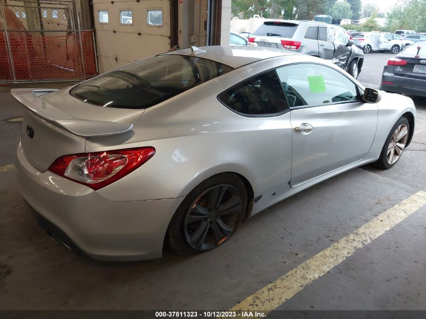 2010 Hyundai Genesis Coupe VIN: KMHHT6KD6AU035354 Lot: 37811323