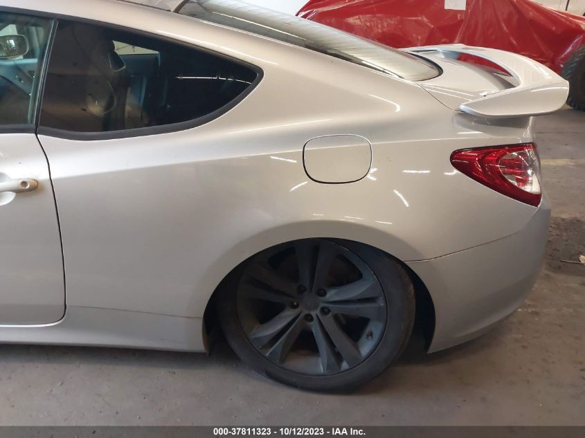 2010 Hyundai Genesis Coupe VIN: KMHHT6KD6AU035354 Lot: 37811323