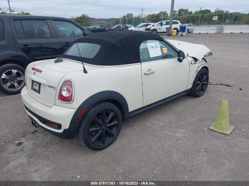 WMWSY3C5XDT594382 2013 Mini Cooper Roadster S