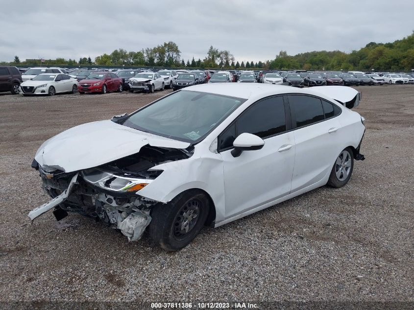 2017 Chevrolet Cruze Ls Auto VIN: 1G1BC5SM5H7174266 Lot: 37811386