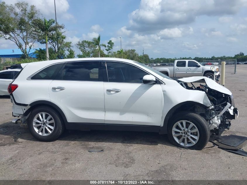 2020 Kia Sorento 3.3L Lx VIN: 5XYPG4A54LG615936 Lot: 37811764