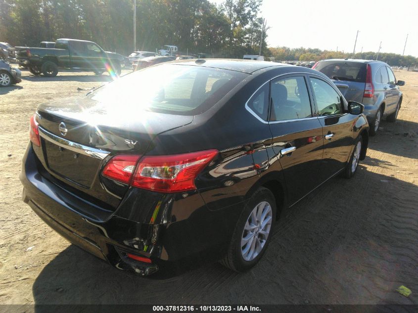 2019 Nissan Sentra Sv VIN: 3N1AB7AP4KY374142 Lot: 37812316