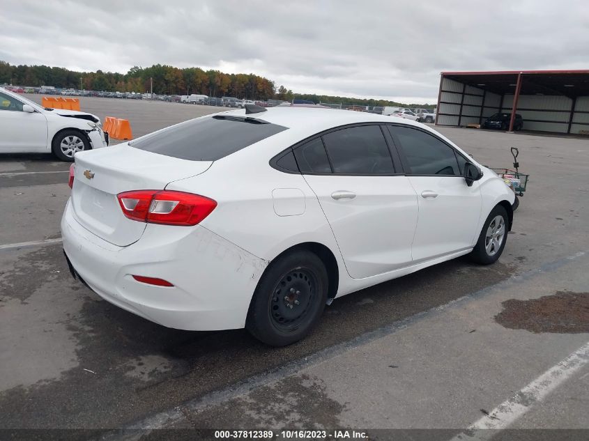 2017 Chevrolet Cruze Ls Auto VIN: 1G1BC5SMXH7209593 Lot: 37812389