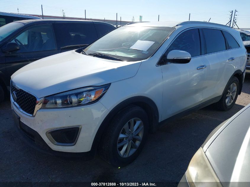 2016 Kia Sorento 2.4L Lx VIN: 5XYPG4A31GG084814 Lot: 37812888