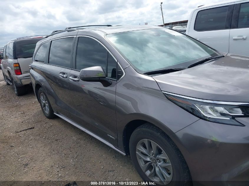 5TDYRKEC0MS069989 2021 Toyota Sienna Xle