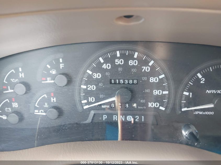 1998 Lincoln Navigator VIN: 5LMRU27L5WLJ27852 Lot: 37813130