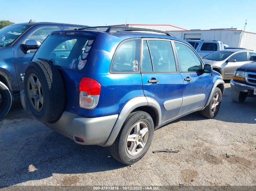 2002 Toyota Rav4 VIN: JTEGH20V020060387 Lot: 37813816