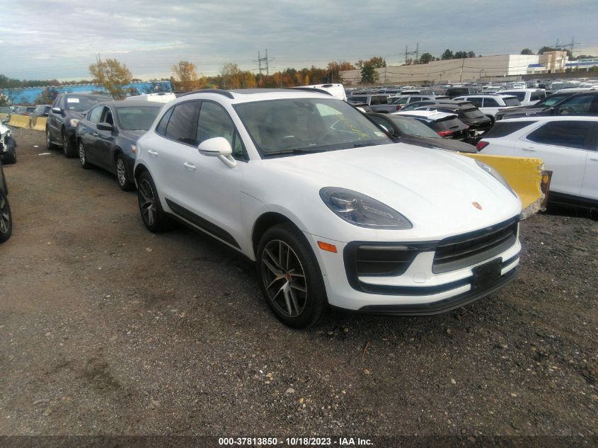 2022 Porsche Macan VIN: WP1AA2A56NLB09283 Lot: 37813850