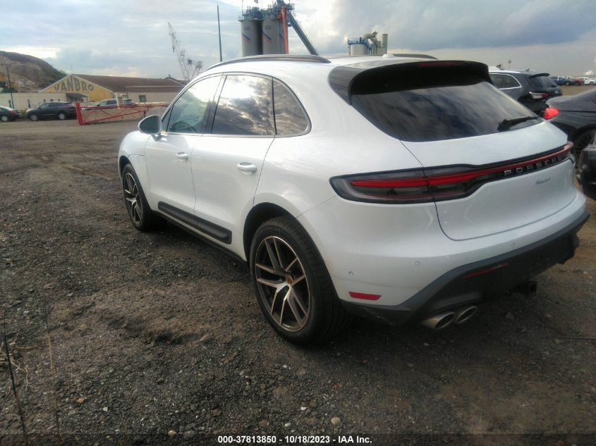 2022 Porsche Macan VIN: WP1AA2A56NLB09283 Lot: 37813850