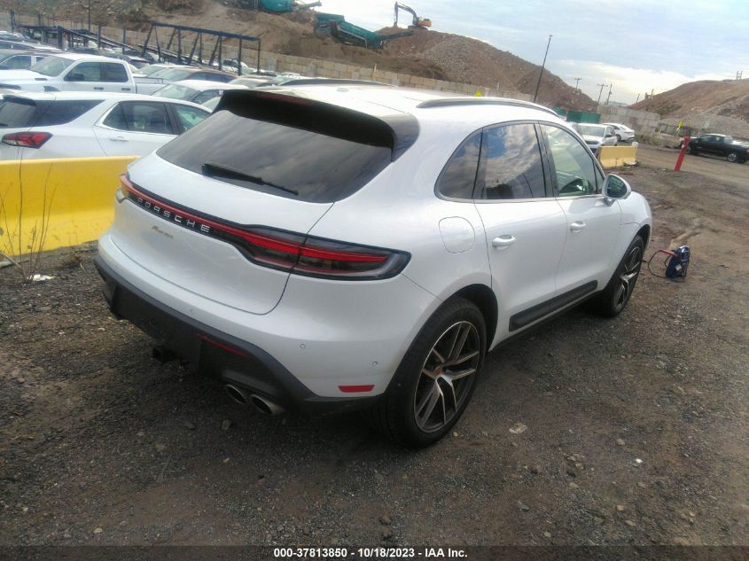 2022 Porsche Macan VIN: WP1AA2A56NLB09283 Lot: 37813850