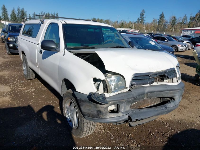 2001 Toyota Tundra VIN: 5TBJN32191S203148 Lot: 37814104