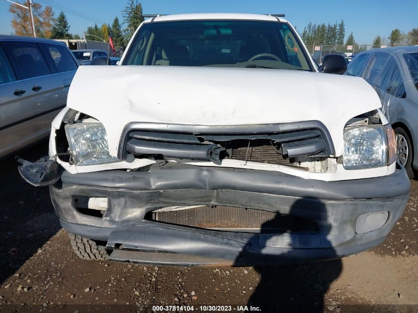 2001 Toyota Tundra VIN: 5TBJN32191S203148 Lot: 37814104