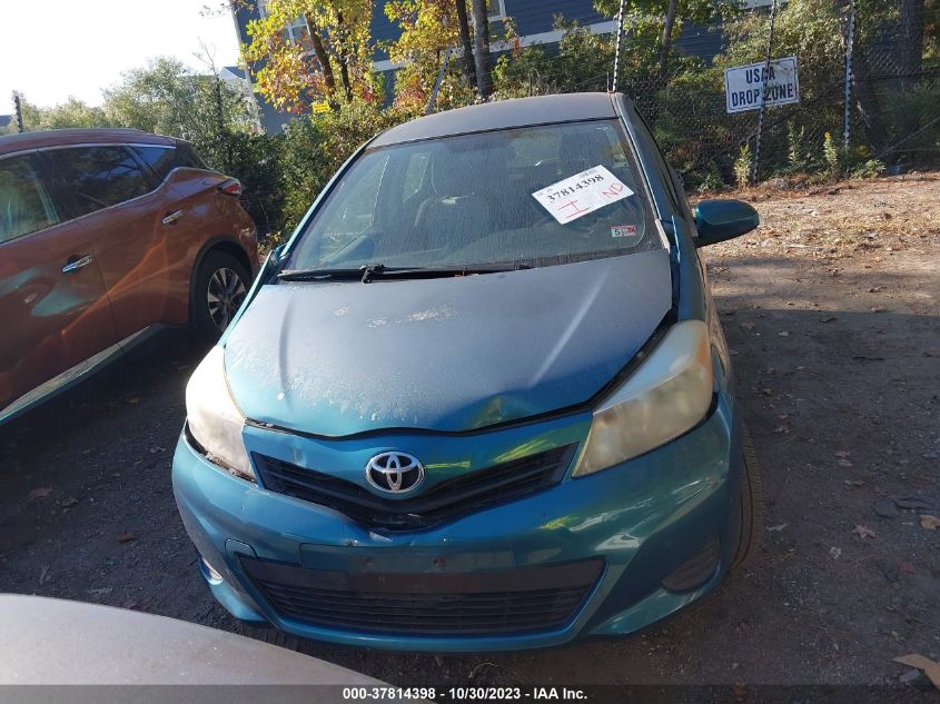 2012 Toyota Yaris L/Se/Le VIN: JTDKTUD35CD516718 Lot: 37814398