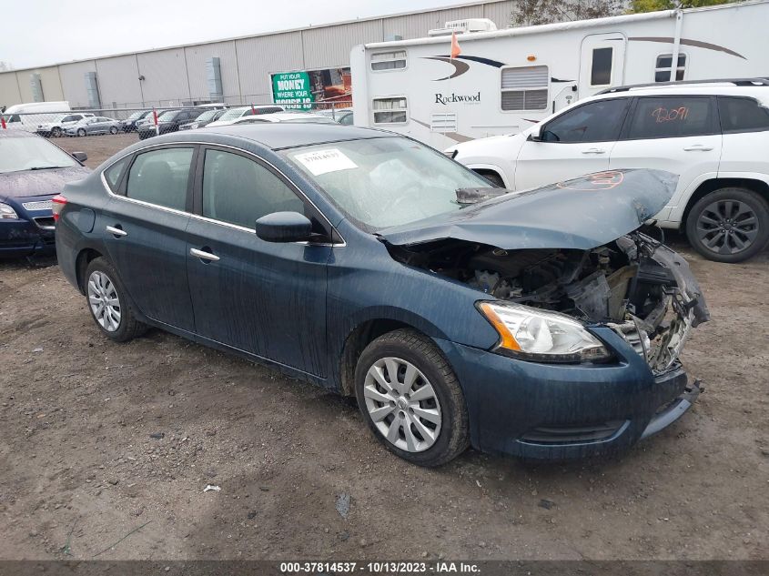 2015 Nissan Sentra Fe+ S/S/Sv/Sr/Sl VIN: 3N1AB7AP5FL636916 Lot: 37814537