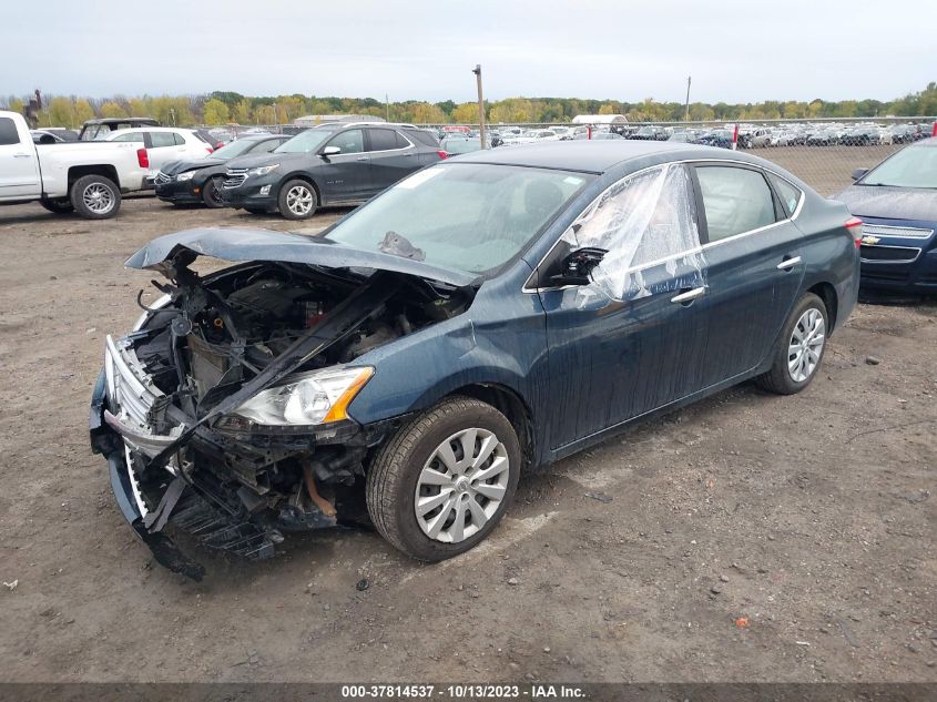 2015 Nissan Sentra Fe+ S/S/Sv/Sr/Sl VIN: 3N1AB7AP5FL636916 Lot: 37814537