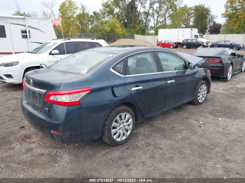 2015 Nissan Sentra Fe+ S/S/Sv/Sr/Sl VIN: 3N1AB7AP5FL636916 Lot: 37814537