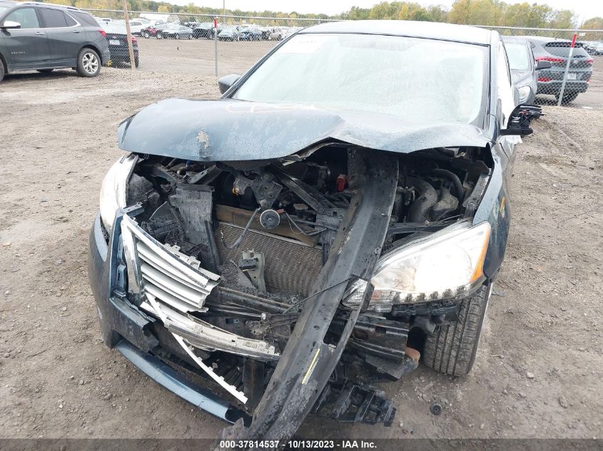 2015 Nissan Sentra Fe+ S/S/Sv/Sr/Sl VIN: 3N1AB7AP5FL636916 Lot: 37814537